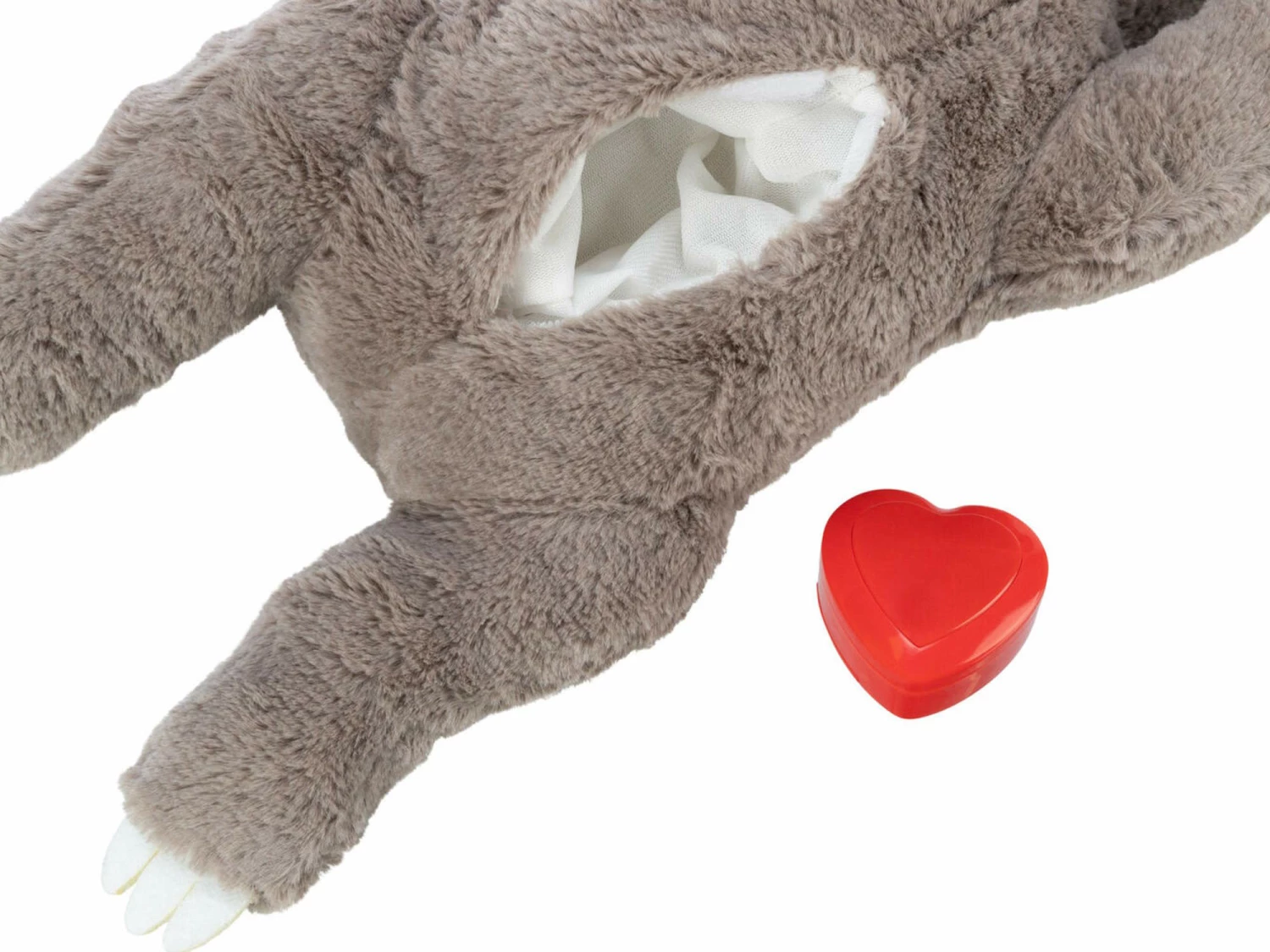 Trixie Junior Herzschlag Plüsch-Faultier Für Welpen 5 Trixie Junior Herzschlag Plüsch-Faultier Für Welpen – Bild 5