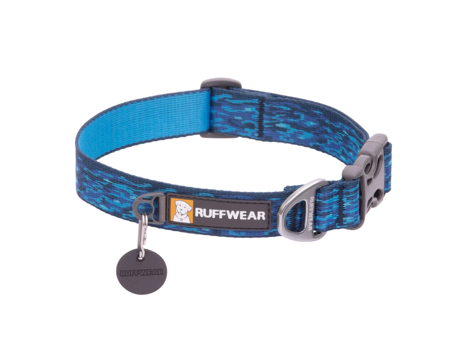Ruffwear Flat Out™ Hundehalsband Oceanic Distortion 1 Ruffwear Flat Out™ Hundehalsband Oceanic Distortion