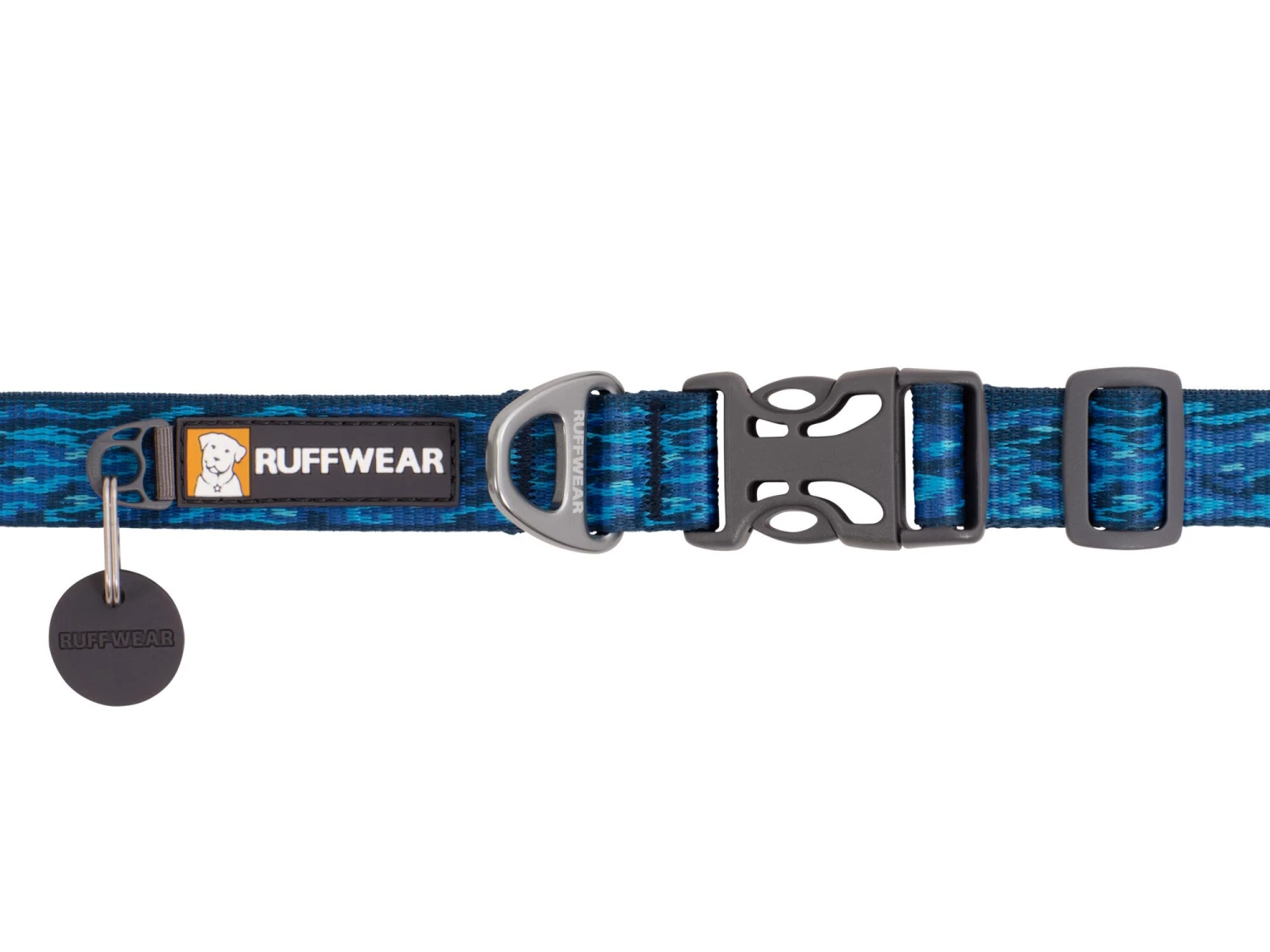 Ruffwear Flat Out™ Hundehalsband Oceanic Distortion 2 Ruffwear Flat Out™ Hundehalsband Oceanic Distortion – Bild 2