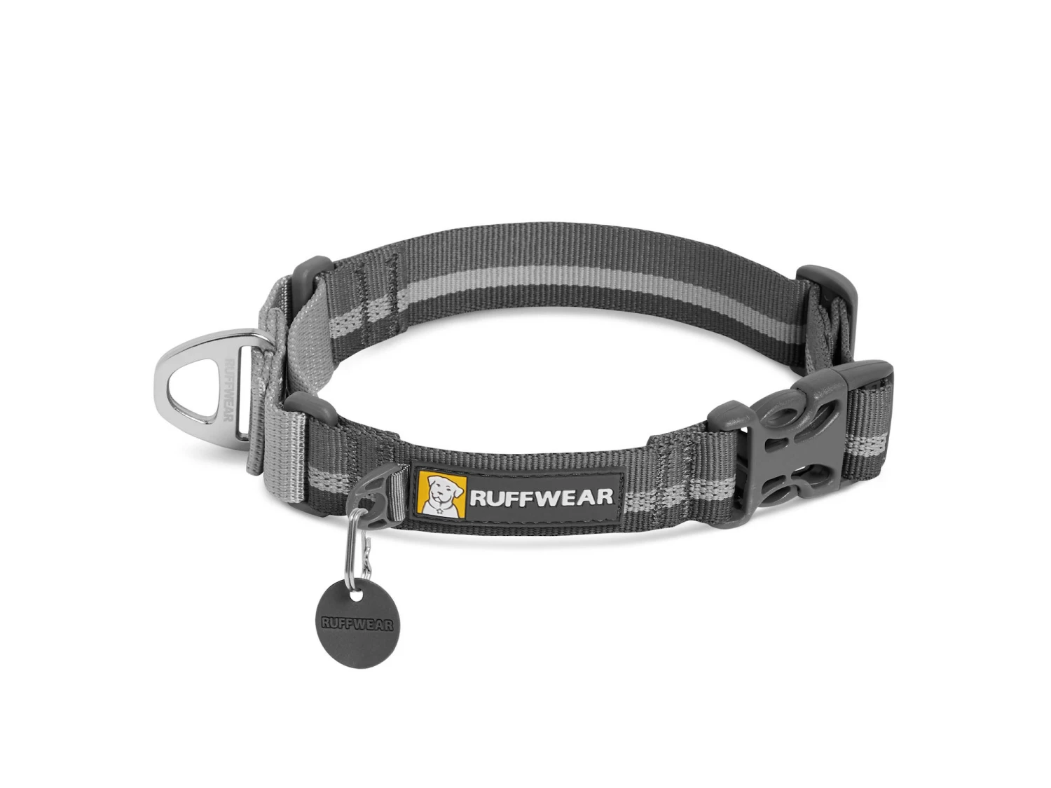 Ruffwear Web Reaction™ Martingal Hundehalsband Granite Gray 2 Ruffwear Web Reaction™ Martingal Hundehalsband Granite Gray – Bild 2