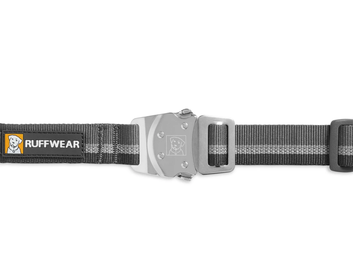 Ruffwear Top Rope™ Hundehalsband Mit Metalllverschluss Granite Gray 2 Ruffwear Top Rope™ Hundehalsband Mit Metalllverschluss Granite Gray – Bild 2