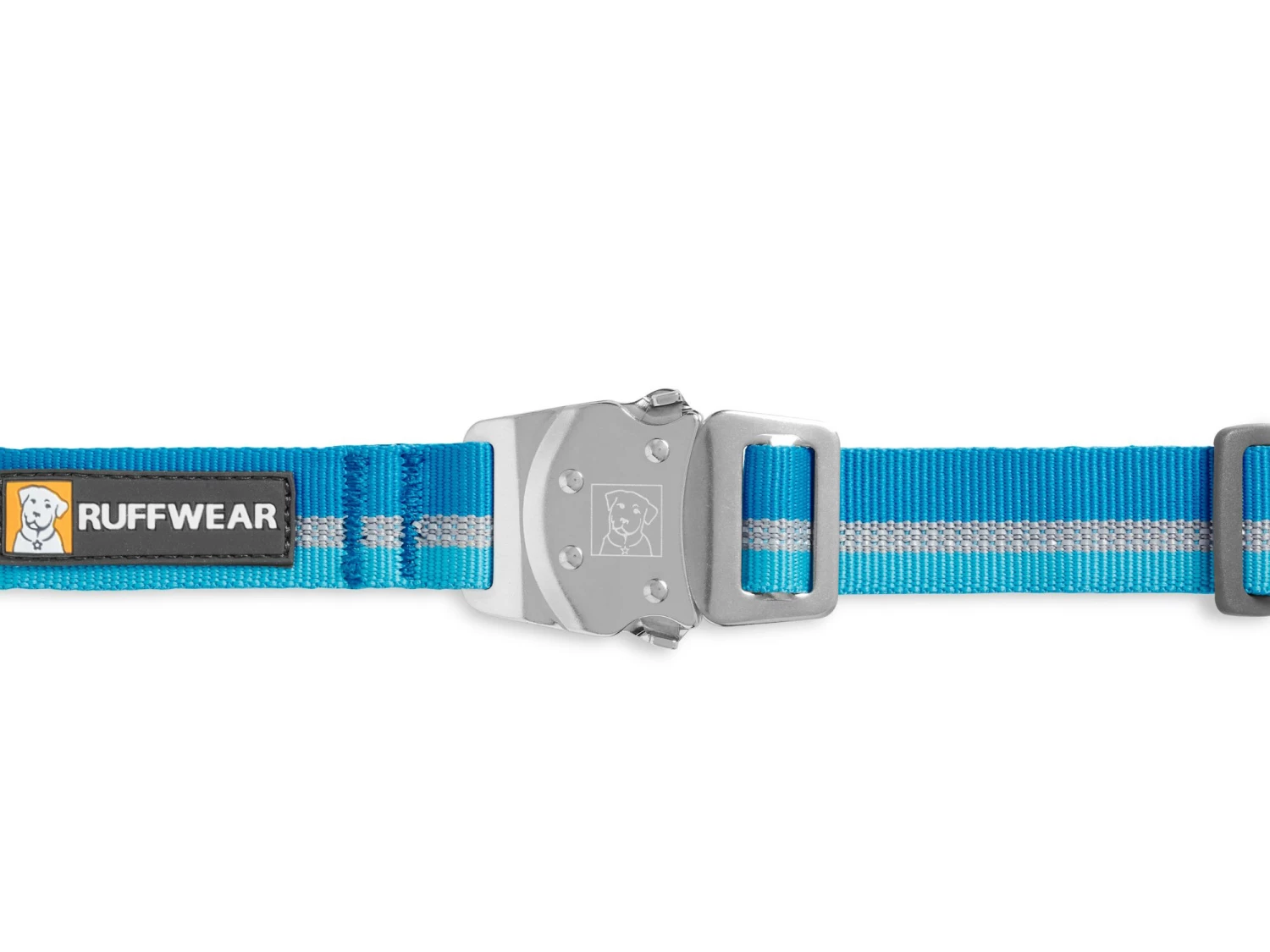 Ruffwear Top Rope™ Hundehalsband Mit Metalllverschluss Blue Dusk 2 Ruffwear Top Rope™ Hundehalsband Mit Metalllverschluss Blue Dusk – Bild 2