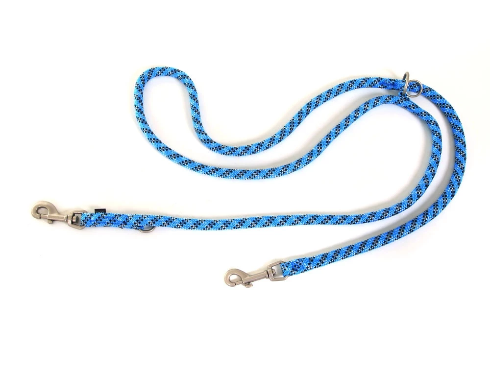 Wolters Everest Hundeleine Reflektierend Aqua/schwarz 1 Wolters Everest Hundeleine Reflektierend Aqua/schwarz