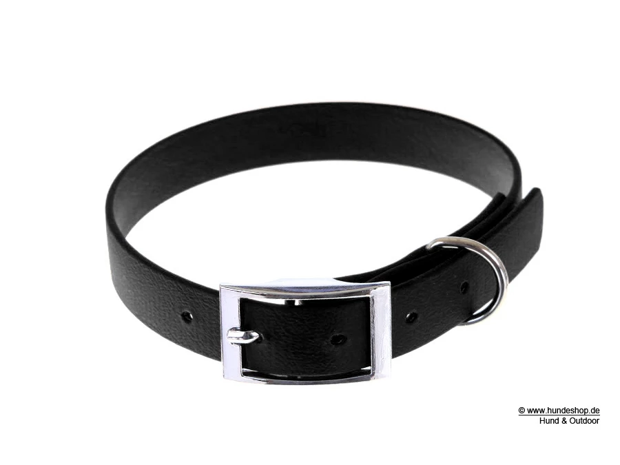 Relaxoo Biothane Hundehalsband Schwarz 19mm Breit 1 Relaxoo Biothane Hundehalsband Schwarz 19mm Breit