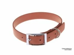 Relaxoo Biothane Hundehalsband Braun 25mm Breit