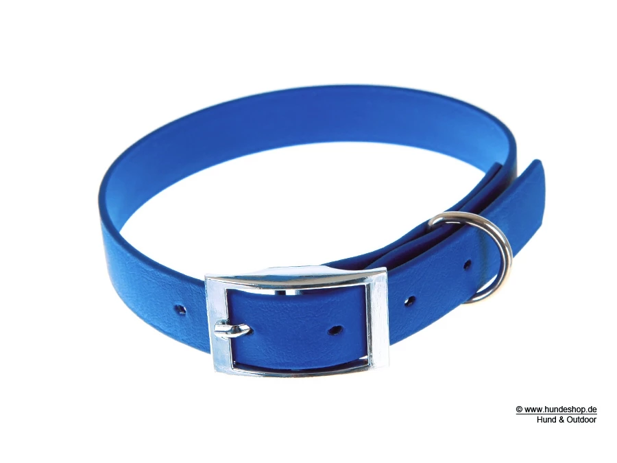 Relaxoo Biothane Hundehalsband Dunkelblau 25mm Breit 1 Relaxoo Biothane Hundehalsband Dunkelblau 25mm Breit