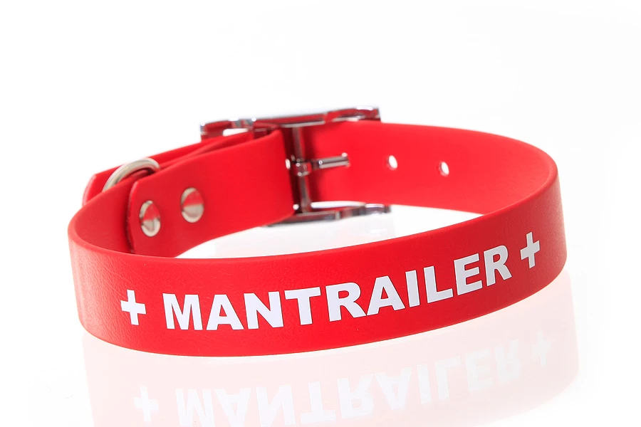 Relaxoo Biothane Hundehalsband Dunkelblau 25mm Breit 4 Relaxoo Biothane Hundehalsband Dunkelblau 25mm Breit – Bild 4