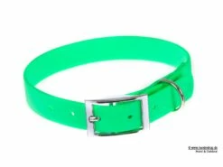 Relaxoo Biothane Hundehalsband Neongrün 16mm Breit
