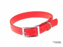 Relaxoo Biothane Hundehalsband Rot 25mm Breit