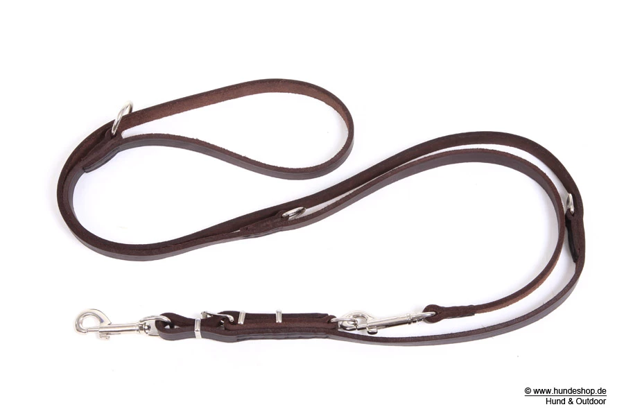 Relaxoo Fettleder Hundeleine 4-fach Verstellbar Just Hundesport Edition 2 Relaxoo Fettleder Hundeleine 4-fach Verstellbar Just Hundesport Edition – Bild 2