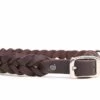 Relaxoo Fettleder Hundehalsband Geflochten Just Hundesport Edition
