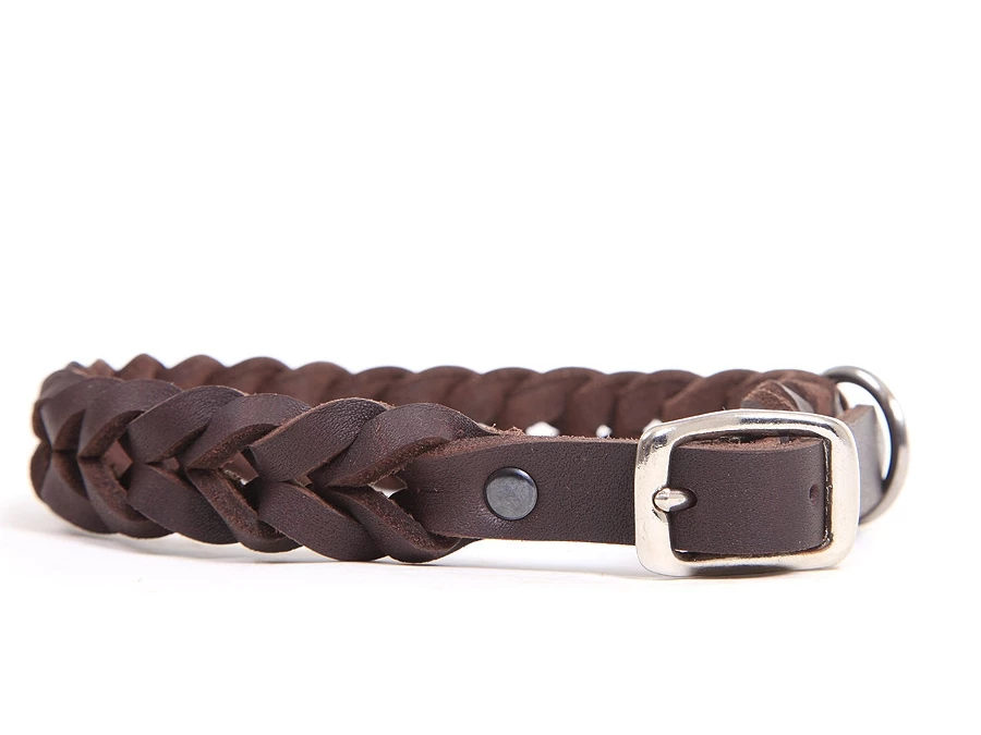 Relaxoo Fettleder Hundehalsband Geflochten Just Hundesport Edition 1 Relaxoo Fettleder Hundehalsband Geflochten Just Hundesport Edition
