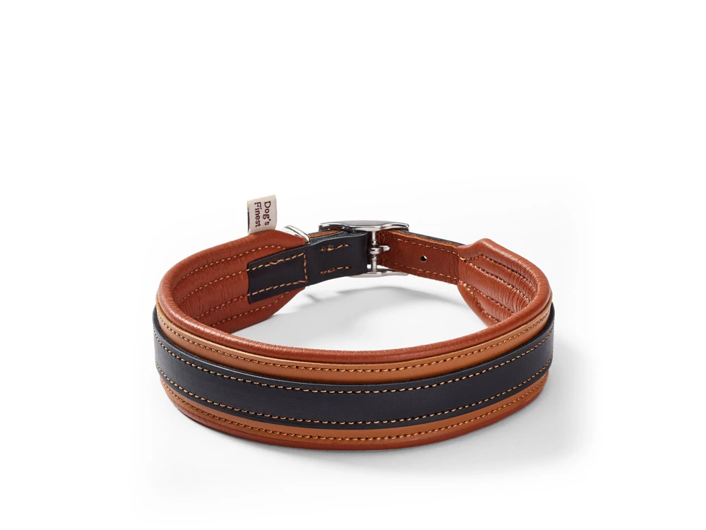 Hundehalsband Ridgeback Komfort Cognac 1 Hundehalsband Ridgeback Komfort Cognac