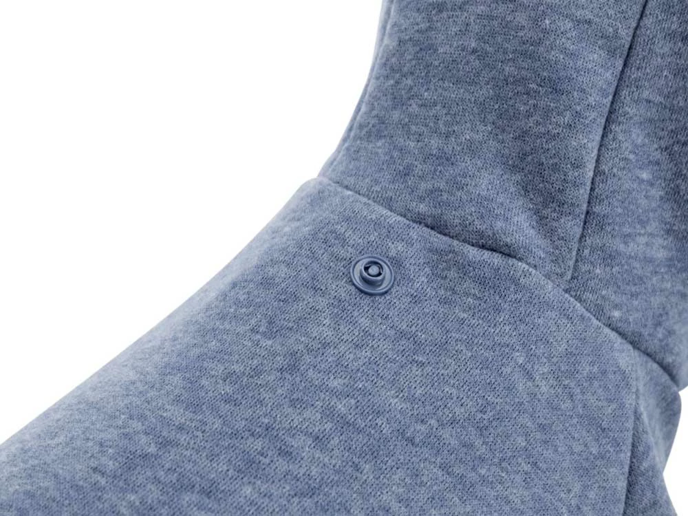 BE NORDIC Hunde Hoodie Flensburg Grau 6 BE NORDIC Hunde Hoodie Flensburg Grau – Bild 6