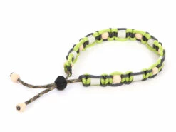 HundeNerd® GuteVibes EM-Halsband Zirbenholz Lime