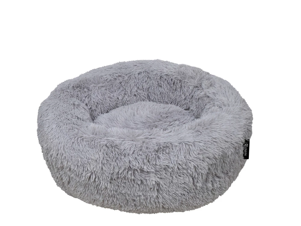 District 70 FUZZ Hundebett Donut Light Grey 1 District 70 FUZZ Hundebett Donut Light Grey