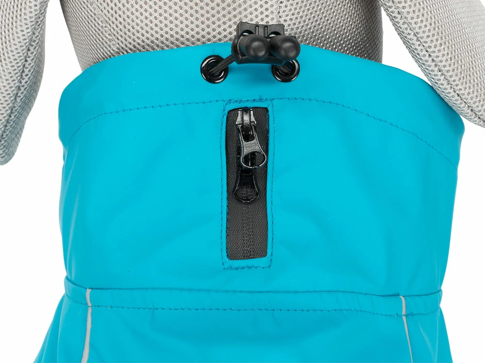 Trixie Hundemantel Regenmantel Vimy Blau 2 Trixie Hundemantel Regenmantel Vimy Blau – Bild 2