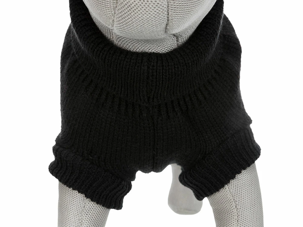 Trixie Hundepullover Strick Kenton Schwarz 5 Trixie Hundepullover Strick Kenton Schwarz – Bild 5
