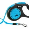 Flexi New NEON Hunde Gurtleine Neonblau