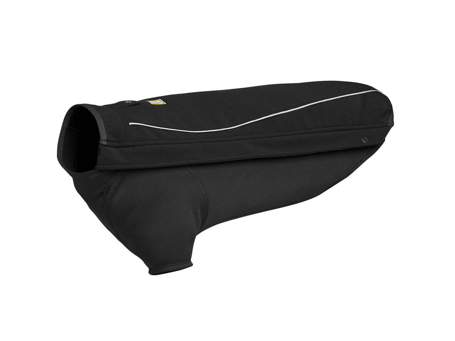 Ruffwear Cloud Chaser™ Winter Softshell Hundemantel Obsidian Black 1 Ruffwear Cloud Chaser™ Winter Softshell Hundemantel Obsidian Black