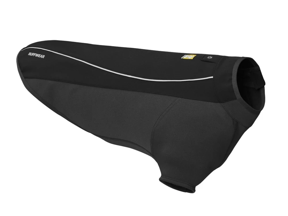 Ruffwear Cloud Chaser™ Winter Softshell Hundemantel Obsidian Black 2 Ruffwear Cloud Chaser™ Winter Softshell Hundemantel Obsidian Black – Bild 2