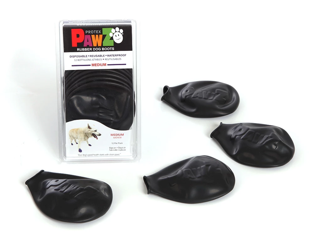 Protex Pawz Hundesocken Schwarz 1 Protex Pawz Hundesocken Schwarz