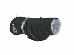 Hurtta Monsoon Regenmantel Blackberry Schwarz