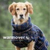 Warmover Karo Fleece Cape Für Hunde