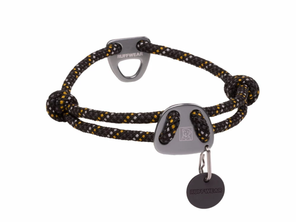 Ruffwear Knot-a-Collar™ Hundehalsband Obsidian Black 1 Ruffwear Knot-a-Collar™ Hundehalsband Obsidian Black