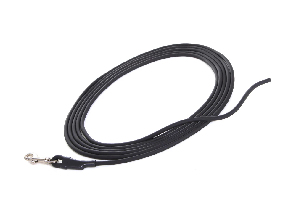Biothane Schleppleine Rund 6 Mm Schwarz 1 Biothane Schleppleine Rund 6 Mm Schwarz