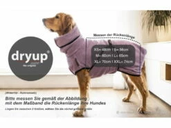 Dryup Cape Hundebademantel Lavendel -Angebote Hundeshop Store 905416 Product