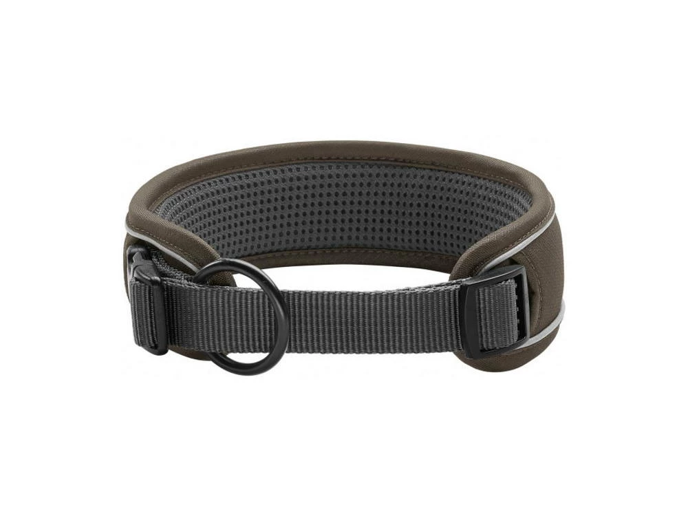 Hunter Divo Hundehalsband Braun/grau 2 Hunter Divo Hundehalsband Braun/grau – Bild 2