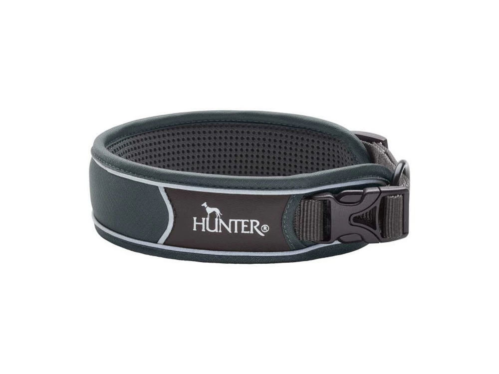 Hunter Divo Hundehalsband Grau 1 Hunter Divo Hundehalsband Grau
