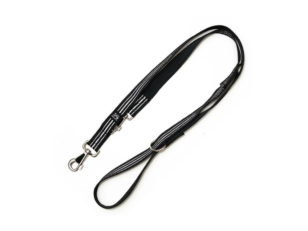 Feltmann Hundeleine Reflexband Schwarz 1 Feltmann Hundeleine Reflexband Schwarz