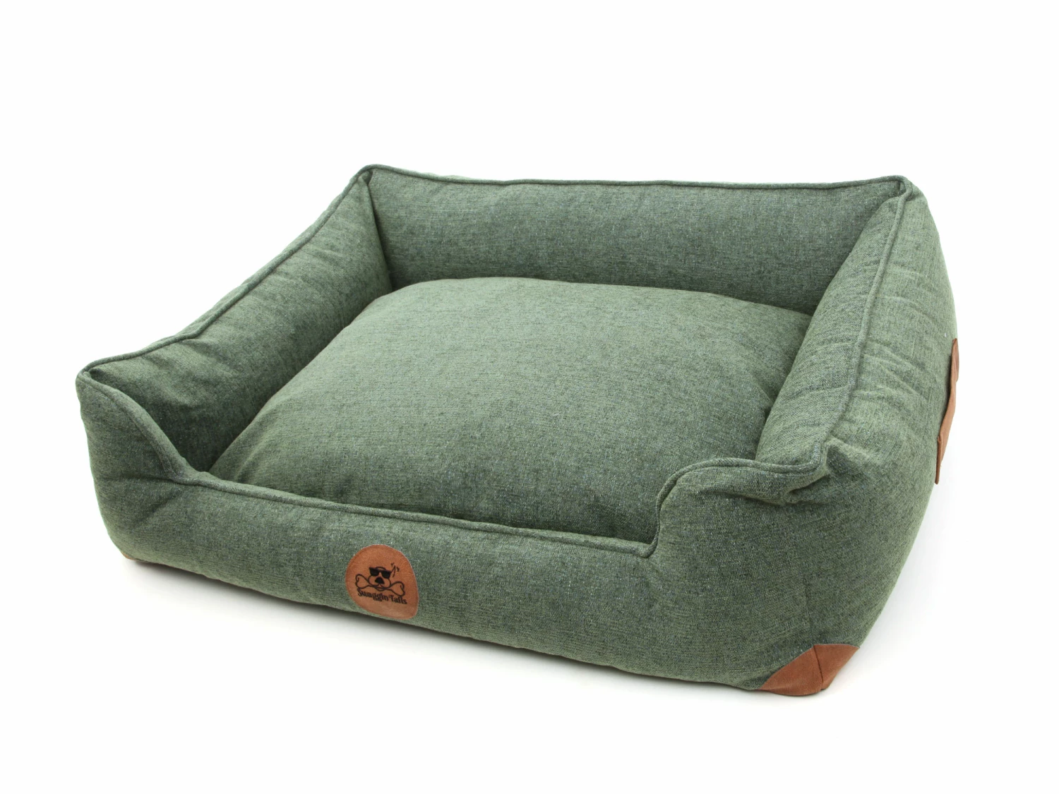 Swaggin Tails Hundebett Sömnig Waldgrün 2 Swaggin Tails Hundebett Sömnig Waldgrün – Bild 2
