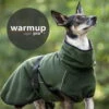 Warmup Cape Pro Hundemantel & Bademantel Pine Green