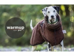 Warmup Cape Pro Hundemantel & Bademantel Mocca