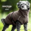 Warmup Cape Pro Mini Hundemantel & Bademantel Mocca