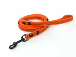 Bullyzei Gummierte Hundeleine Mit Handschlaufe 2 M Orange