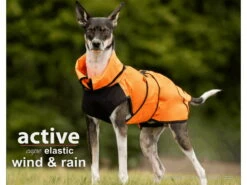 Active Cape Elastic Wind & Rain Mini Orange