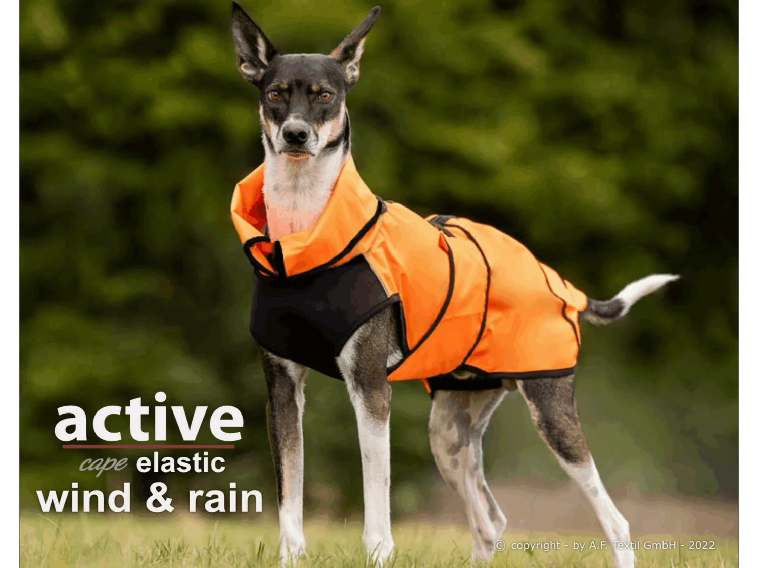 Active Cape Elastic Wind & Rain Mini Orange 1 Active Cape Elastic Wind & Rain Mini Orange
